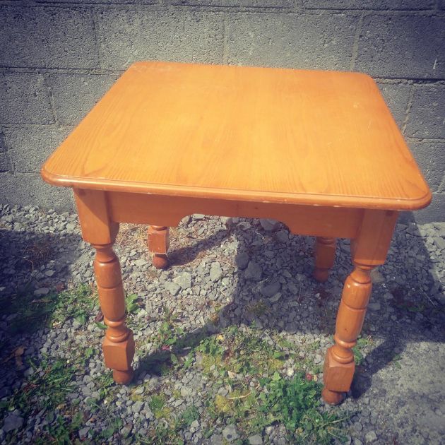 Furniture painting - table - before