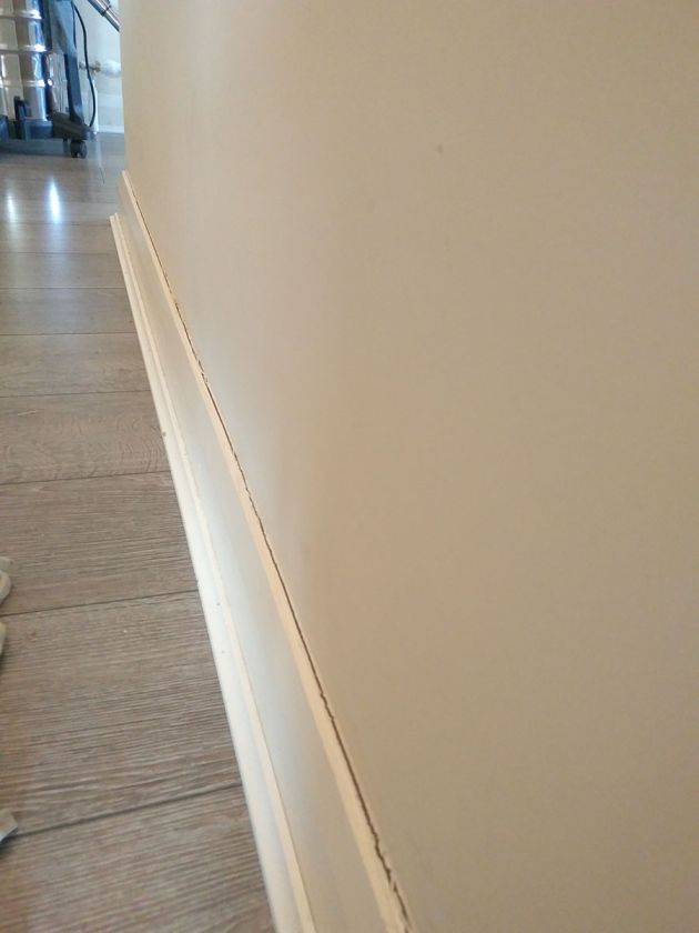 Interior painting - before