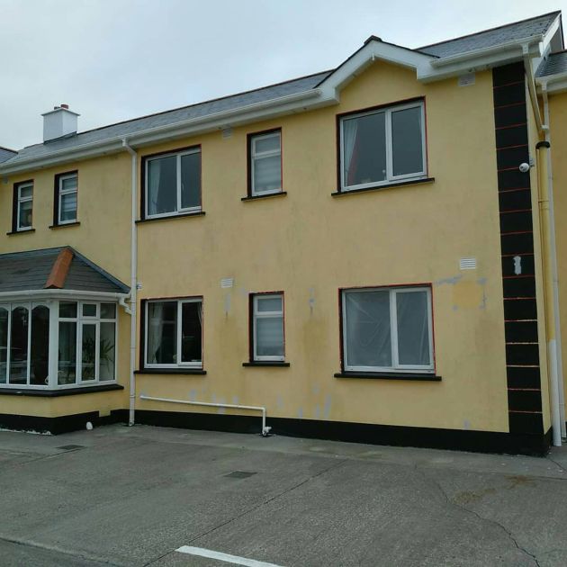 Exterior painting - house - before