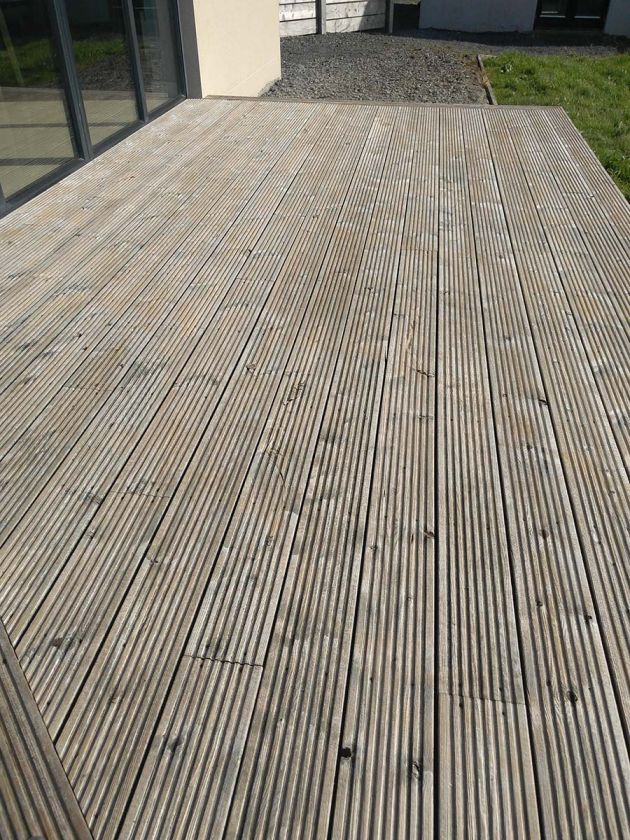 Exterior painting - before