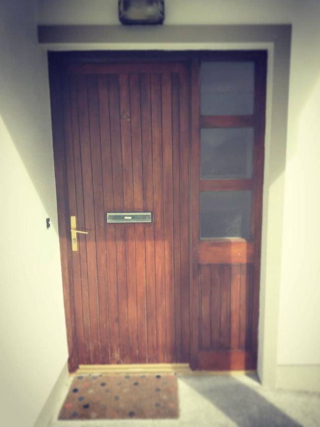 Exterior painting - before