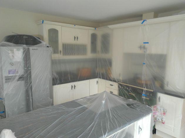 Interior painting - kitchen