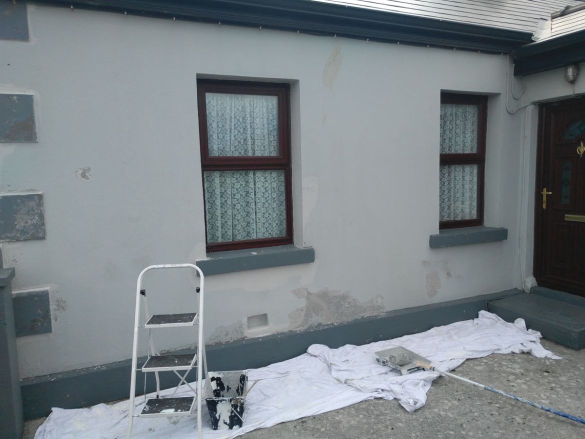 Exterior house painting 