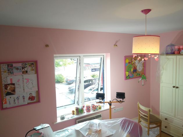 Interior painting - kids bedroom